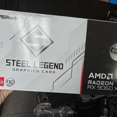 Asrock AMD Radeon RX 9060XT Steel Legend OC 16GB