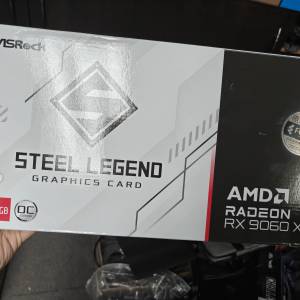 Asrock AMD Radeon RX 9060XT Steel Legend OC 16GB
