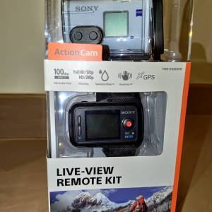 Sony 索尼 FDR-X1000VR Live-View Remote Kit 運動防水攝影機 即時監控套裝