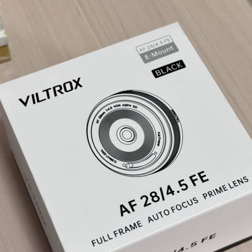 viltrox 28/4.5 FE  Sony E-mount  Full frame 全片幅