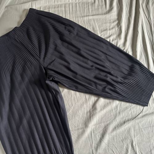Homme Pliss&eacute; Issey Miyake 褶皺長褲Size 3 HP66-JF053