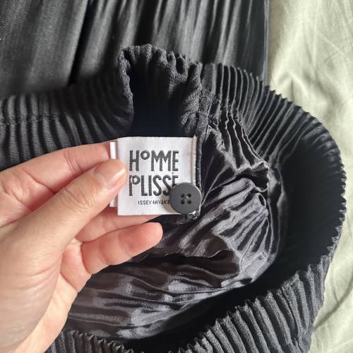 Homme Pliss&eacute; Issey Miyake 褶皺長褲Size 3 HP66-JF053