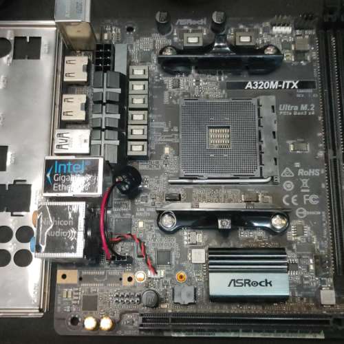 AsRock A320M-ITX 主版  Socket AM4