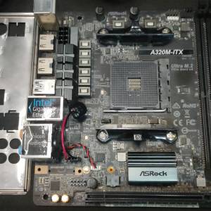 AsRock A320M-ITX 主版  Socket AM4