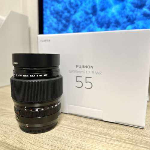 Fujifilm Fujinon GF55mm 1.7R WR