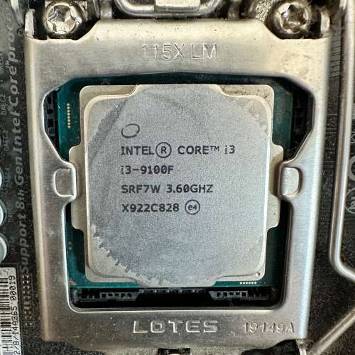 Intel Core i3-9100F CPU