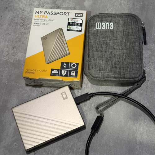 WD My Passport Ultra 5TB 外置硬碟