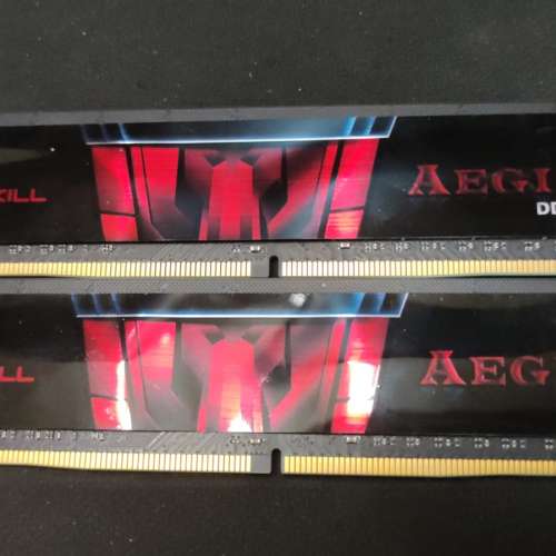 G.Skill Aegis Gaming DDR4 16GB (16GB x 2) 3200MHz CL16 (F4-3200C16S-16GIS)