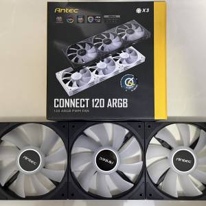 ANTEC CONNECT 120 (ARGB 正葉) (1SET3隻)