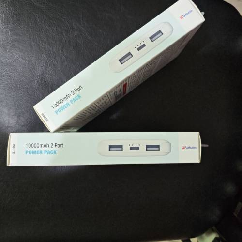 Verbatim 充電宝 全新两件未開封