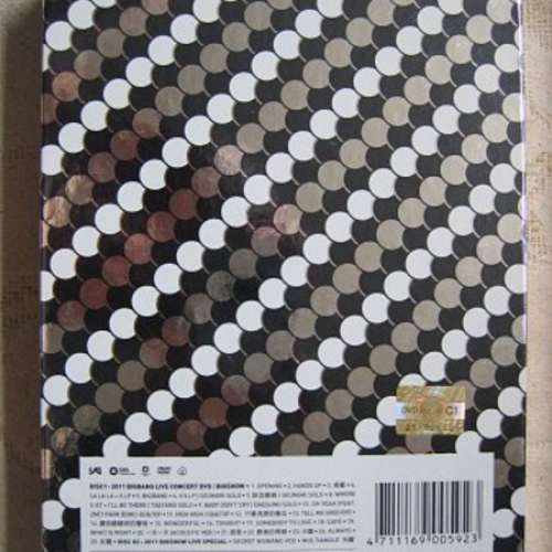 2011 BIGBANG LIVE CONCERT DVD :BIGSHOW: Booklet Set {限量版}
