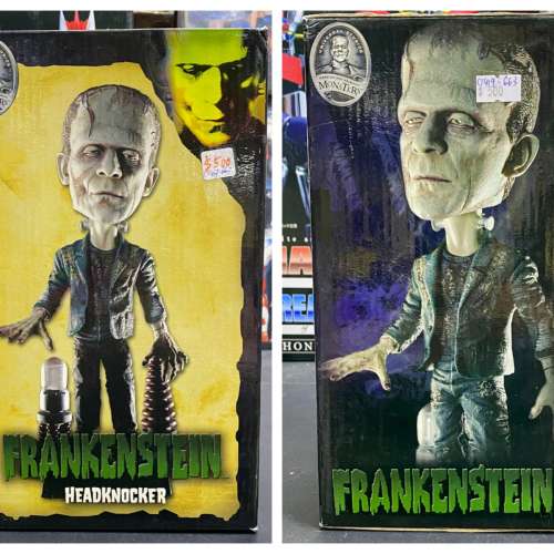 NECA Universal Monsters 科學怪人 Frankenstein Head Knocker