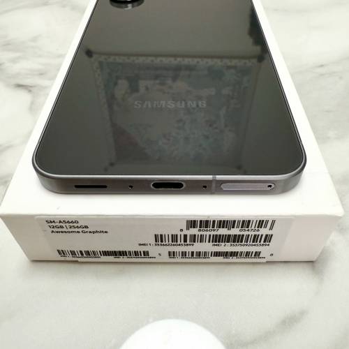 Samsung Galaxy A56 5G [港行無單無保] 12+256 霧炭灰 / Awesome Graphite