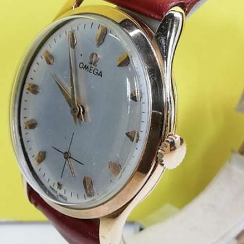 中古Omega(亞米茄)18K Solid gold 機械腕錶