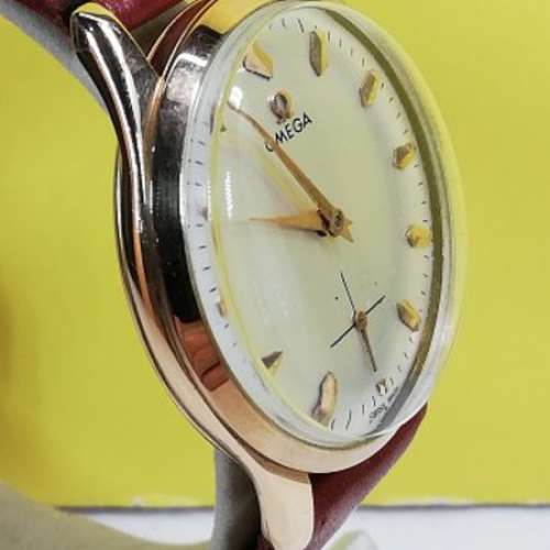 中古Omega(亞米茄)18K Solid gold 機械腕錶