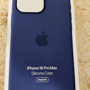 iPhone 16 Pro Max 藍色原裝手機套
