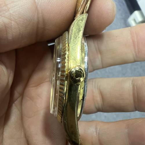 70年代Citizen SuperKing西鐵城軌道(鋸齒陀）25鑽自動機械表