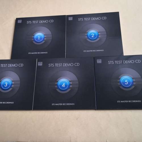 STS TEST DEMO CD VOLUME 1至5輯試音碟