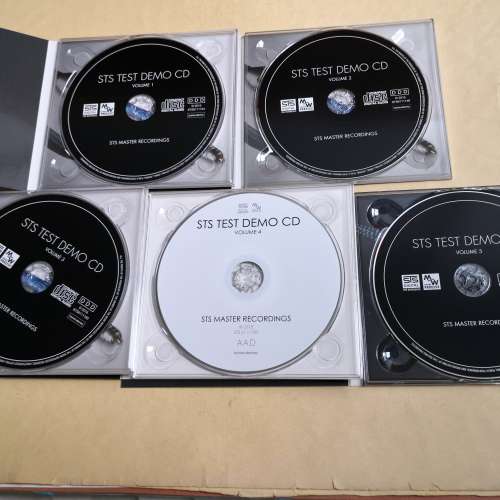STS TEST DEMO CD VOLUME 1至5輯試音碟