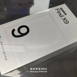 【國恒商城】▋▋OPPO Find X9 細機 1T/512G/256G ▋▋Hasselblad攝影 丹霞鏡頭 無...