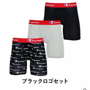 Champion 男裝棉質平腳內褲 (M碼 x 3) 最佳聖誕新年禮物