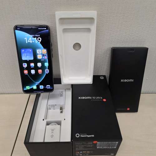 全套放售 99.99%新 - 100% 正常 Xiaomi 小米 15 Ultra 16 + 512 松柏綠 - 國行保至...
