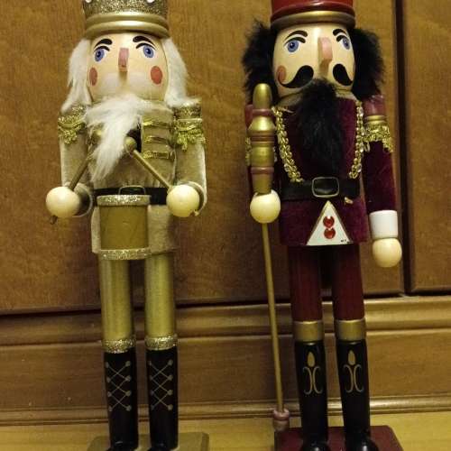 Wooden Nutcrackers 胡桃鉗子 - $100 each