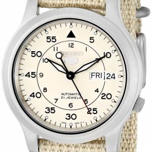 Seiko Military Automaic Watch w/Nylon Strap