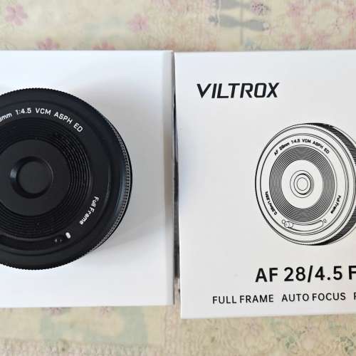 Viltrox 28mm f4.5 lens for Sony E-mount