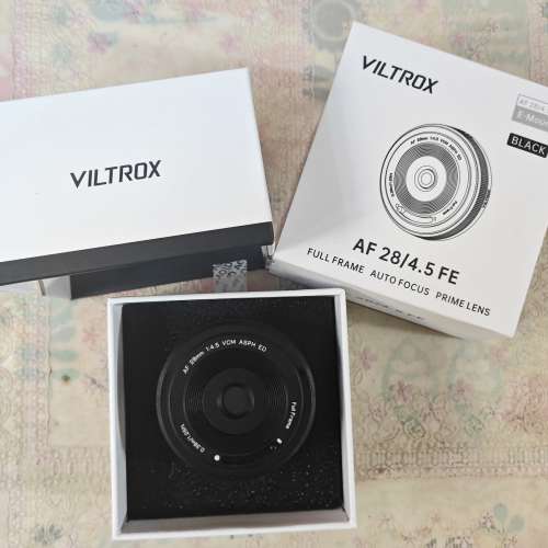 Viltrox 28mm f4.5 lens for Sony E-mount