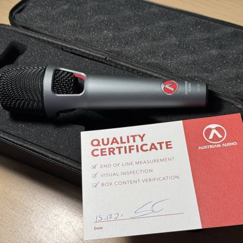 Austrian Audio OC707旗艦級手持電容咪