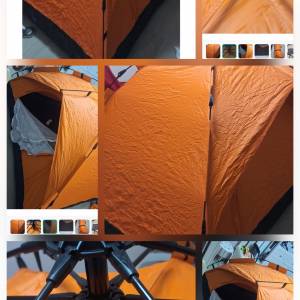 橙色戶外帳篷72寸X54寸櫈煑飯工具
