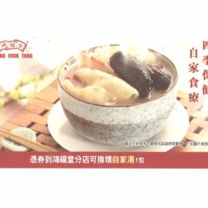 鴻福堂湯券 實物券