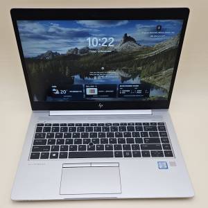 i7-8665U 14" HP EliteBook 840G6 16g ram 256g SSD