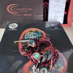 出售套裝64Audio Fourte連CrystalCable dreamduet 4.4mm