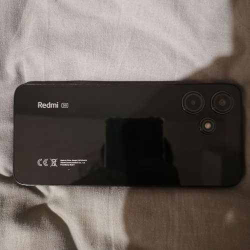 99新 黑色 紅米12 5G港行 $380 深水埗站交收