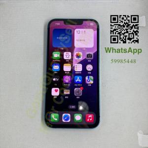 $(2) 90%新 IPhone 13 256GB 藍 🔋90%