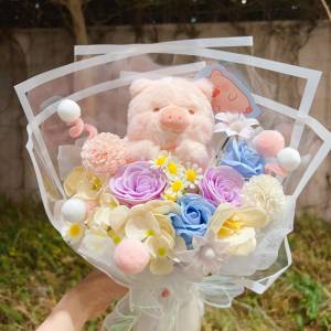 睇下文·文盲勿擾·不轉wtsapp/電話‼️獨家原創·專業花藝師主理 正版lulu豬花束 ...