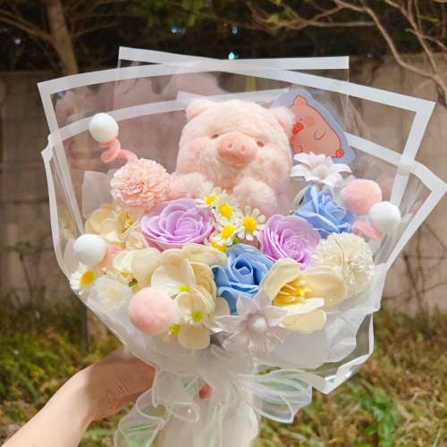 睇下文·文盲勿擾·不轉wtsapp/電話‼️獨家原創·專業花藝師主理 正版lulu豬花束 ...