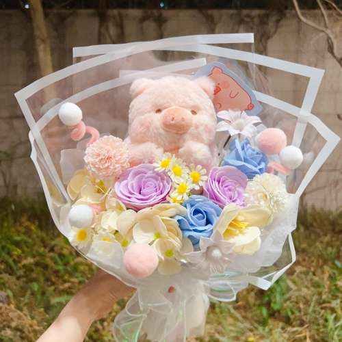 睇下文·文盲勿擾·不轉wtsapp/電話‼️獨家原創·專業花藝師主理 正版lulu豬花束 ...