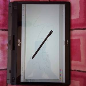 Fujitsu Chromebook with touchscreen and pen