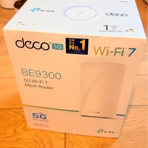 TP-Link Deco BE9300 5G Wi-Fi 7 Mesh Router BE65-5G Sim 寬頻 router