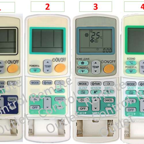 大金冷氣空調代用遙控器 DAIKIN air con conditioner conditioning AC A/C remote ...