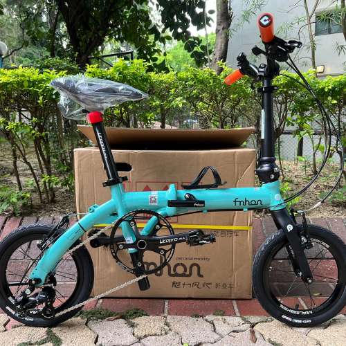 風行 1401 412 外3速 LP 碳前叉 中空餅 米洛 M63 14吋輪組 鋁合金 折叠車