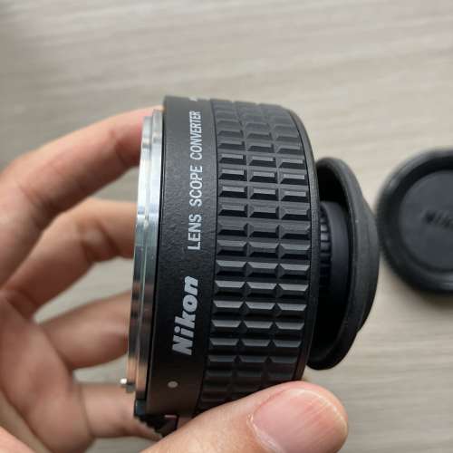 Nikon Nikkor AIS 400mm f5.6 *ED、TC-14B 1.4x 增距鏡及Nikon lens scope converter