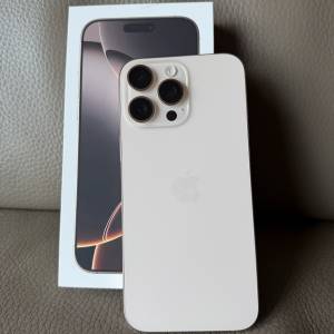 完美無花 香港行貨 iPhone 16 Pro Max 1TB 沙漠金 Dessert Titianium