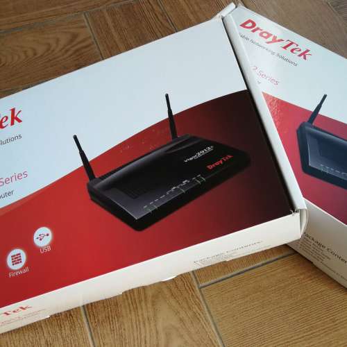 特賣2個 全新 Draytek Vigor 2912n WiFi VPN Router