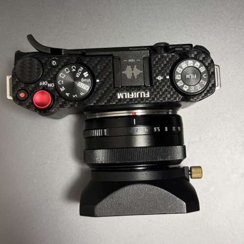 超抵玩Fujifilm X-M5+ TTA27/F2.8