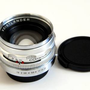 95% New ,Voigtlander 50mm f2 Septon 西德製靚鏡 with DKL M42 mount 95% new