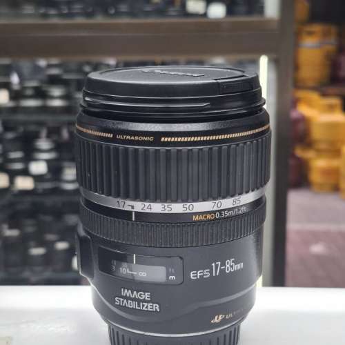 CANON EF-S 17-85MM F4-5.6 IS USM 95% NEW